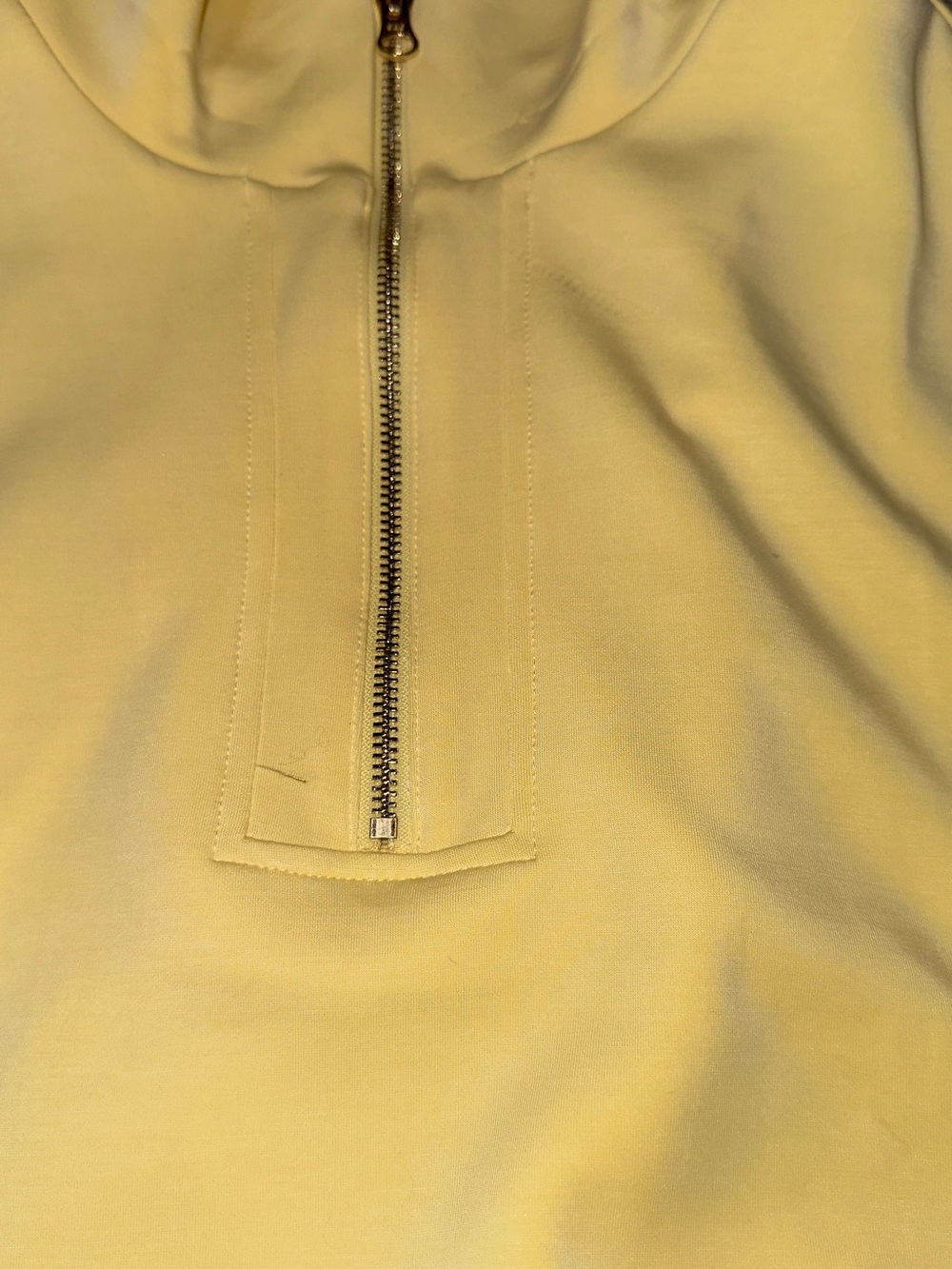 Mono B Yellow Glow laguna half-zip Ace Set Medium NWT